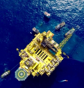 View Of PLatform From Helicoptor